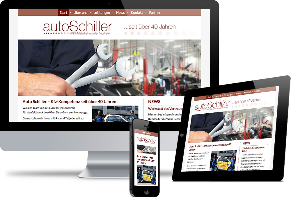 Auto Schiller › Werbeagentur Adler ProMedia. Geretsried. Wolfratshausen.